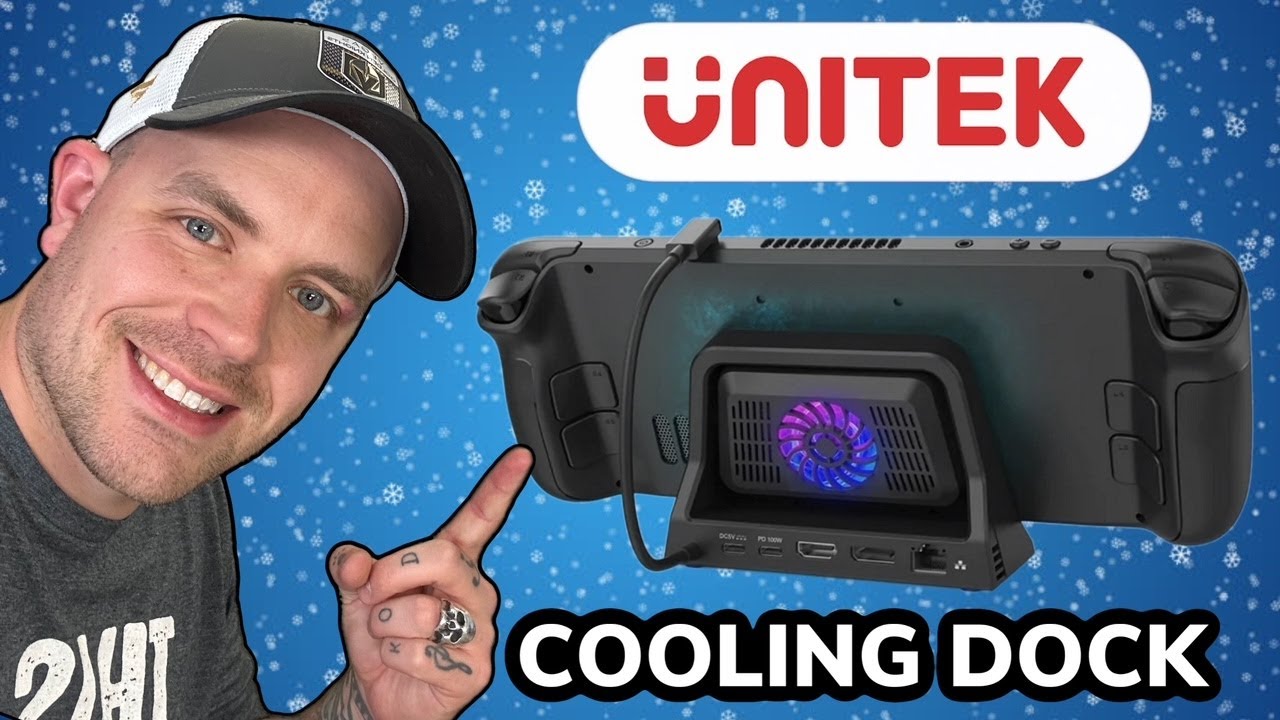 Keep Your Steam Deck From Overheating With The Unitek Cooler Dock Pro