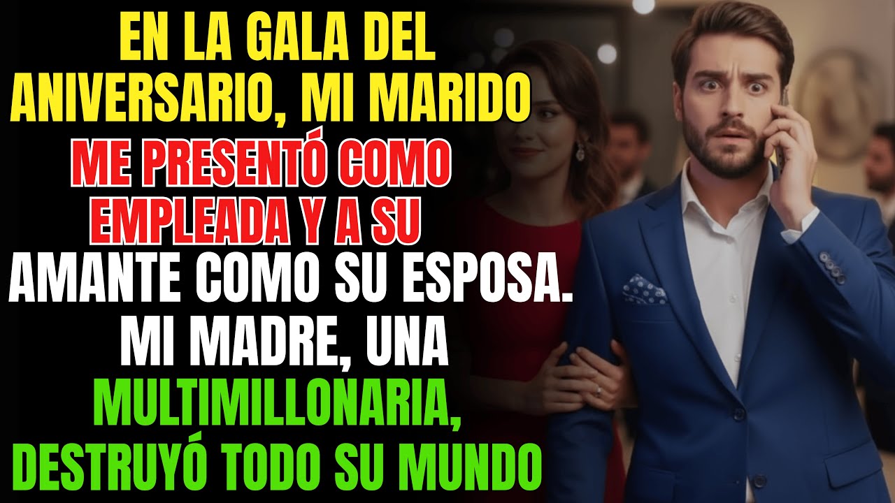 En La Gala Del Aniversario, Mi Marido Presentó A Su Amante Como Esposa Y A Mí Como Empleada. Pero...