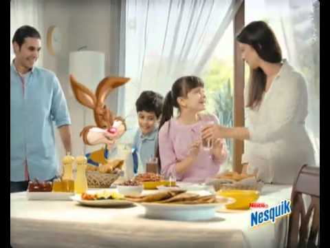 NESQUIK de NESTLE, faites plaisir à vos enfants chaque jour!