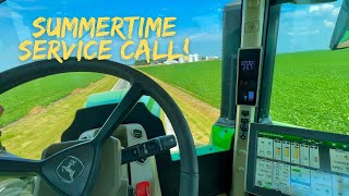 Service call on a 9RX 640 and S780 cross auger replacement. Summertime fun! by ZK MasterTech 44,051 views 10 months ago 29 minutes