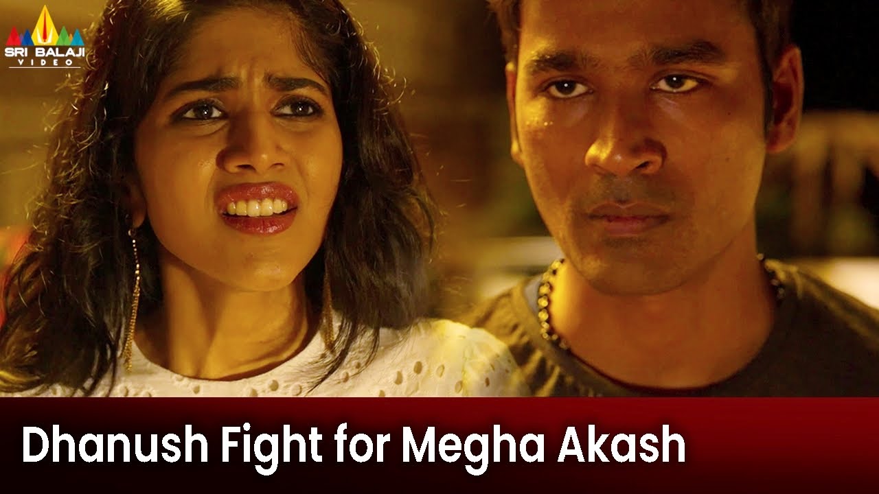Dhanush Fights for Megha Akash | Thoota | Latest Dubbed Movie Scenes @SriBalajiMovies