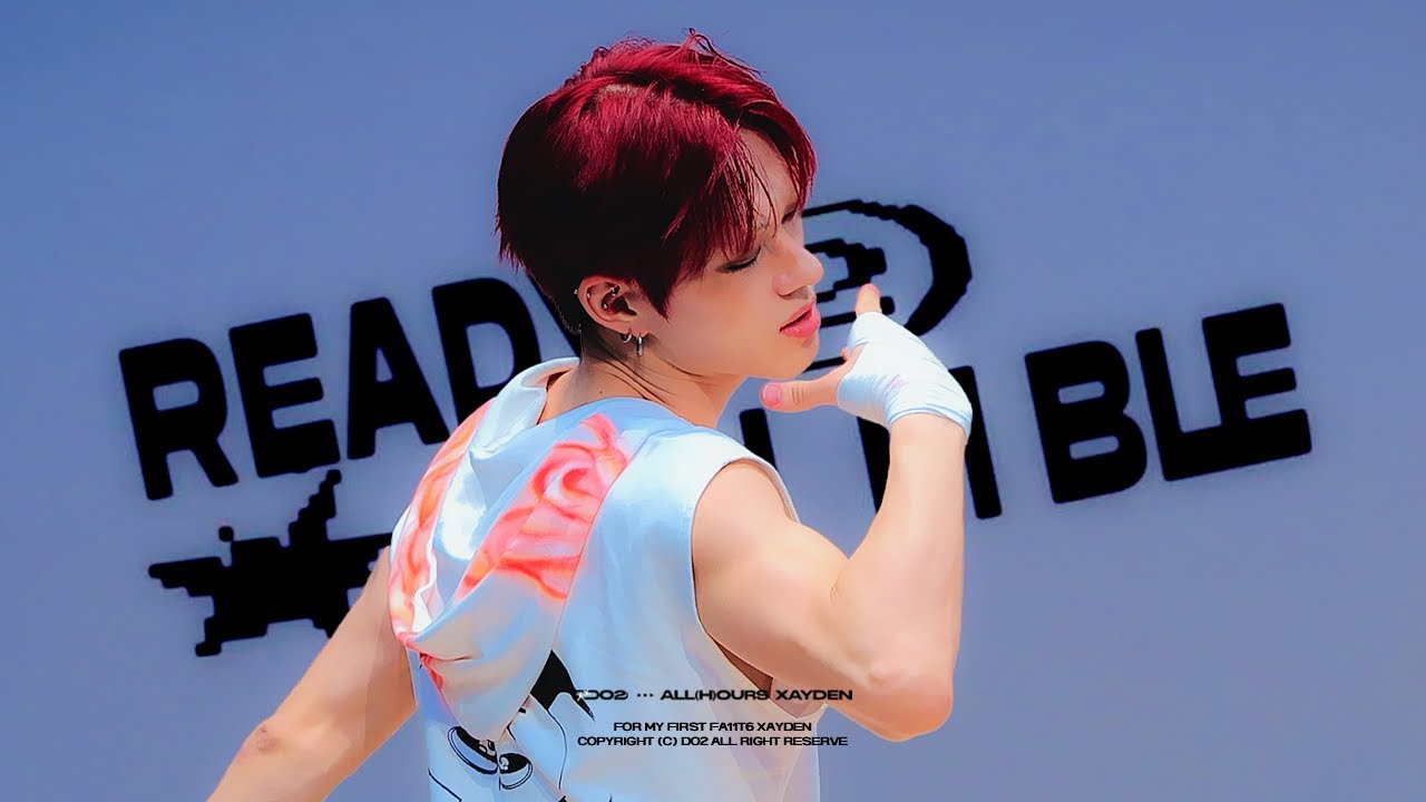 250911 READY 2 RUMBLE - ALL(H)OURS XAYDEN focus (올아워즈 제이든 직캠)