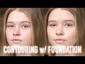 Create A Flawless Complexion By Contouring With 3 Foundation Colors