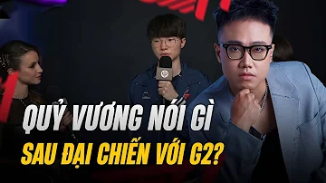 Lu dịch phỏng vấn T1 Faker: Quỷ Vương nói gì sau đại chiến với G2?