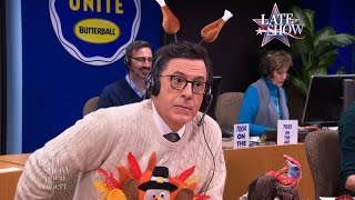 Stephen Colbert's Thanksgiving Turkey Tips (Part 1)