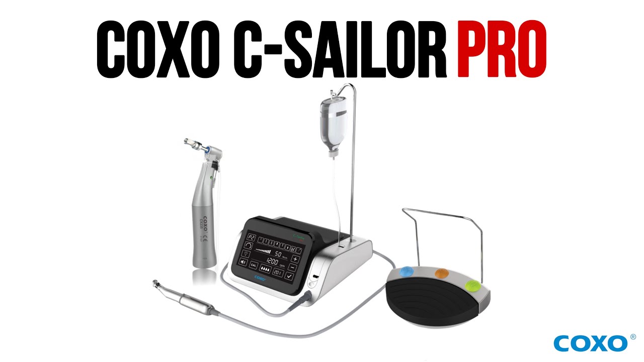 Обзор на физиодиспенсер COXO C-SAILOR PRO