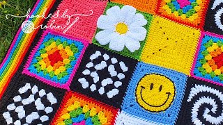 Festival Pic 'n' Mix Blanket CAL (Crochet Along) Information 🌈🧶