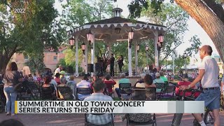 Summer Music in Old Town 2026 schedule