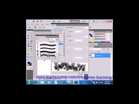 Photoshop CS6 Tutorial Saving a Customized Brush Library Adobe Training