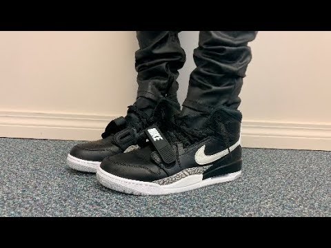 How To Wear The Jordan Legacy 312 On Feet Youtube