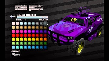 Saints Row 3: Customize Any Car.