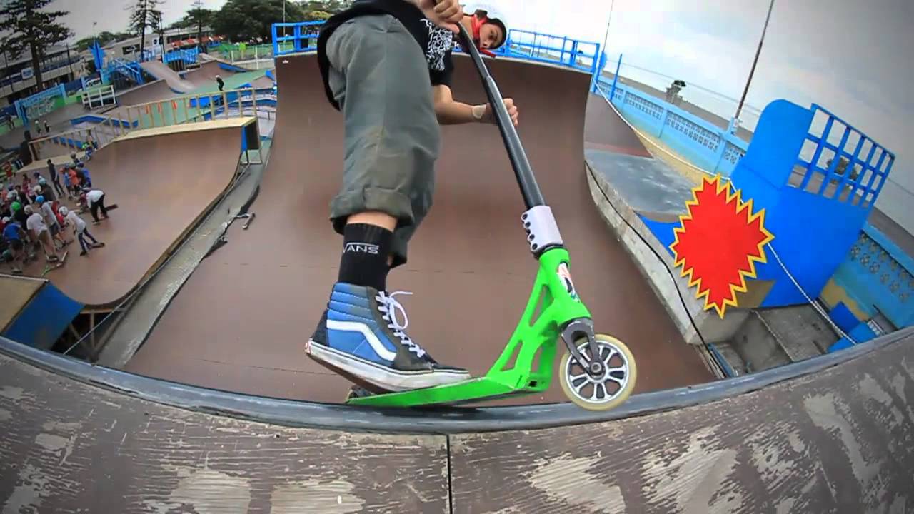 Scooter Hut New Zealand Coast to Coping Tour Part 2 of 2 YouTube