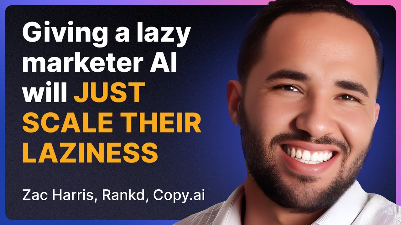 Can AI content really be “as good as” human content? | Zac Harris (Rankd., Copy.ai)
