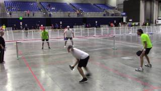 Mid-America Pickleball Tournament OMD 1/32 Final (partial) Tew/Ellsworth v Gautier/Tappe