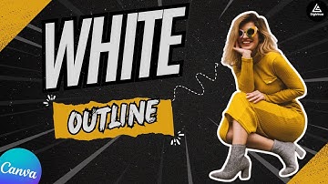 How to Add WHITE BORDER to Image in Canva (2 min!)