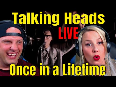 Reaction To Talking Heads - Once in a Lifetime (LIVE) Los Angeles '83 | THE WOLF HUNTERZ REACTIONS