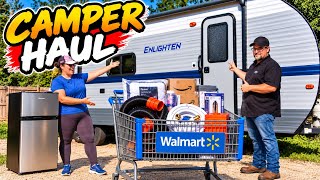 We Bought a Camper… Now We Need EVERYTHING! | Huge Camper Haul