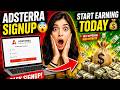 How to Create Adsterra Account Step by Step (2026) | Adsterra Signup Tutorial for Beginners