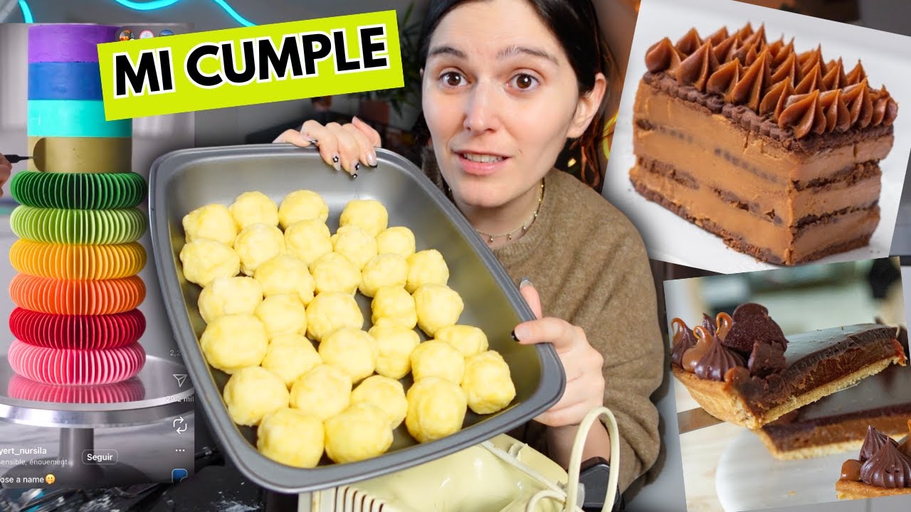 COCINANDO Y PREPARANDO TODO PARA MI CUMPLEAÑOS!