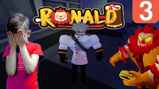 РОНАЛЬД из МакДональдс теперь ЗЛОЙ УЧЕНЫЙ / Рональ глава 3 / Ronald  Part 3!