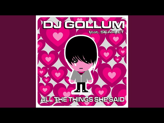 All The Things She Said (Digiwave Radio Edit)