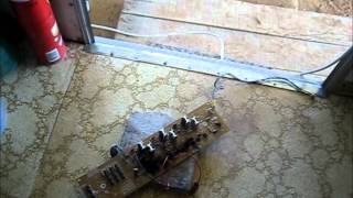 Tin Can Imploding and Popping Electronics