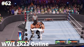 WWE 2K22 Online #62 - This 2 on 2 Tornado Tag is Crazy!