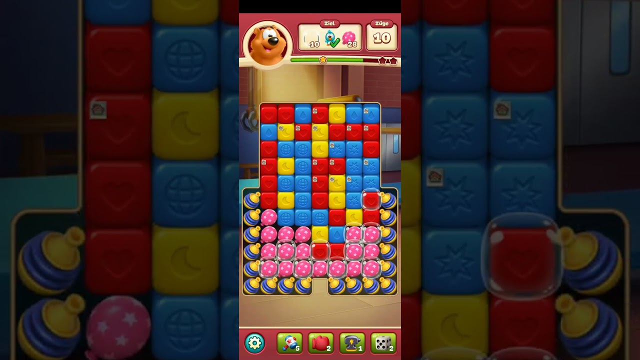 Toon blast 8451 1 Hammer 3 stars