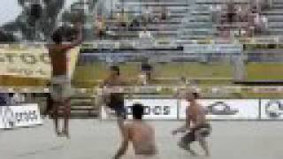 2008 San Diego AVP Action Souza / Medel Budinger / Coe