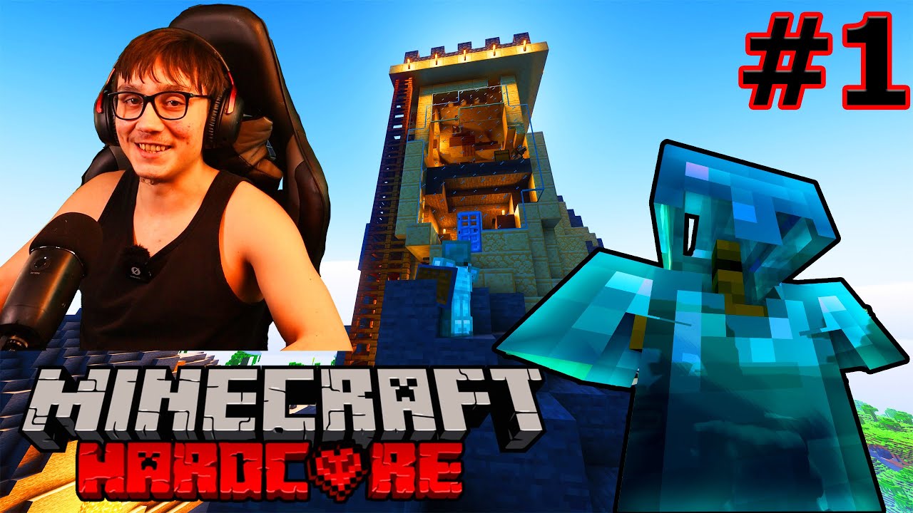 THE BEST START EVER... - Minecraft Hardcore Ep 1 |Let's Play ...