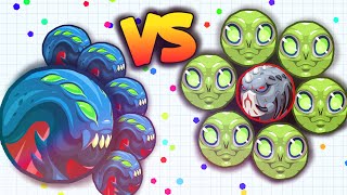 TRICKSPLIT vs. BAIT =  (Agar.io Gameplay)