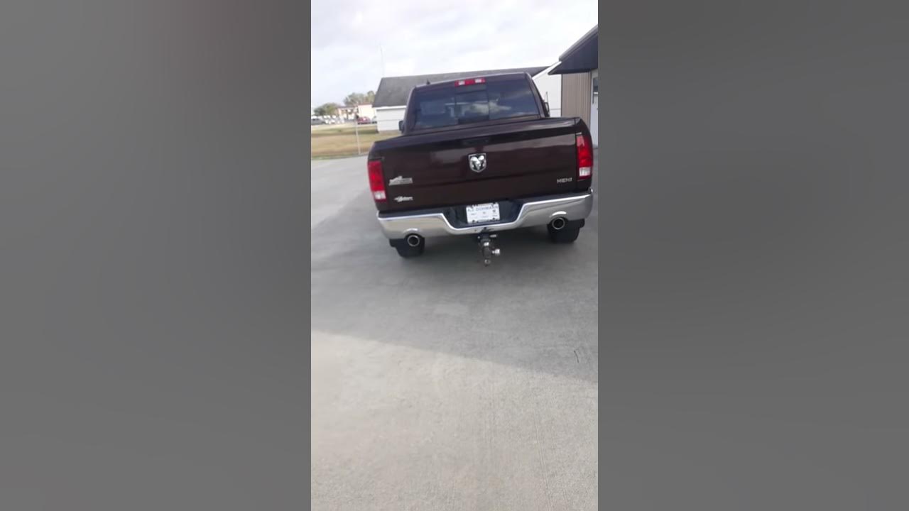 2015 ram 1500 5.7 hemi - YouTube