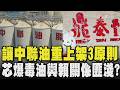 讓中聯油重上架3原則 石崇良:健康是最高考量 徐巧芯嗆配合演出 爆毒油與賴清德關係匪淺?致癌油風暴燒到鼎泰豐!｜TVBS新聞 @TVBSNEWS01