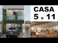 CASA PEQUENA DE 5 x 11 METROS COM ÁREA DE SPA