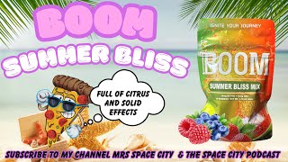 BOOM: Infused Summer Bliss Gummies Review (Use Code ”SPACECITY”)🍉🍓🍏