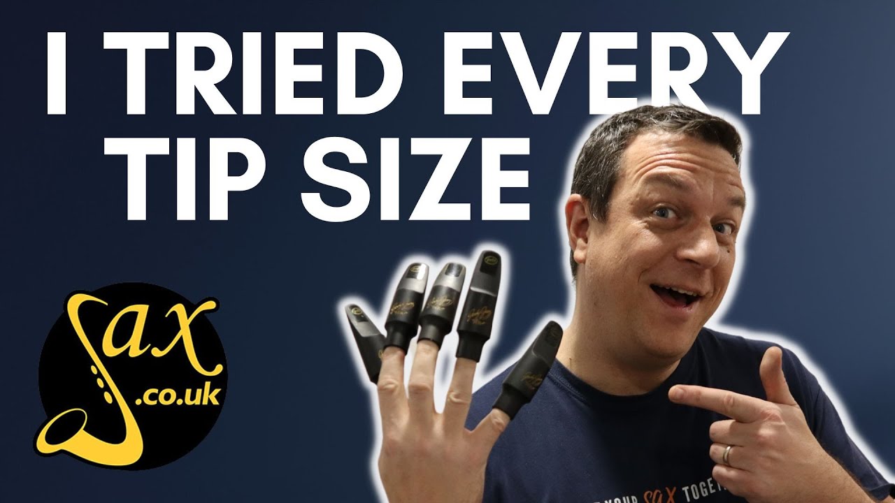 5*→9* Mouthpiece Tip Opening Shootout (With Jim Cheek from sax.co.uk