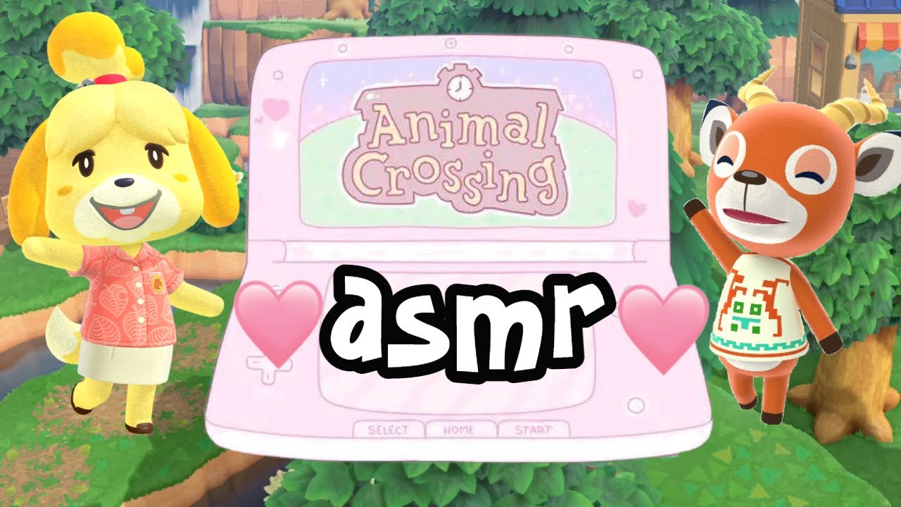 ACNH ASMR ꒰ ♡ ꒱woodsy Nook's Cranny build : whispering rambles [no midrolls] ˚ ༘♡
