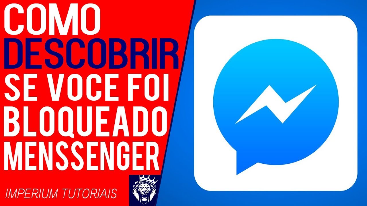DESCUBRA AGORA Como Saber Se Algu m Me Bloqueou No Messenger 