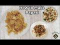 How to make papari by jj recipes