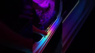 Transform your car today with these premium LED door sills from