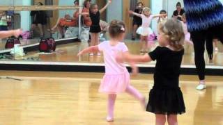 Streching and ballet in Creative Movement