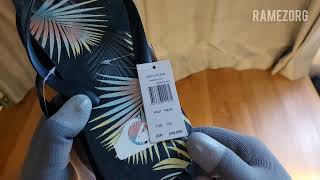 RIPCURL Sandals Sendal Jepit Beach Pantai Kuta Bali Thong Sandal Black Surfing