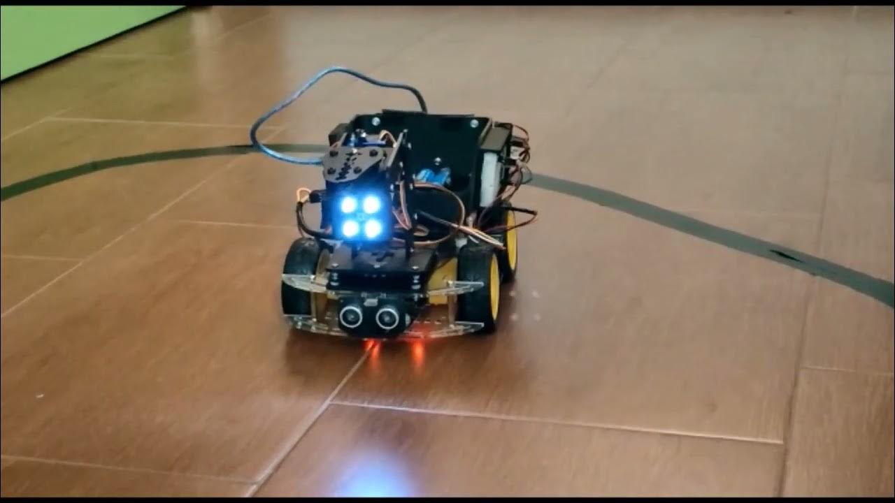 Robot DTR - control con aplicación móvil - YouTube