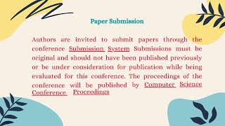 Call for Papers -- 10th International Conference on Software Security (ICSS 2024)