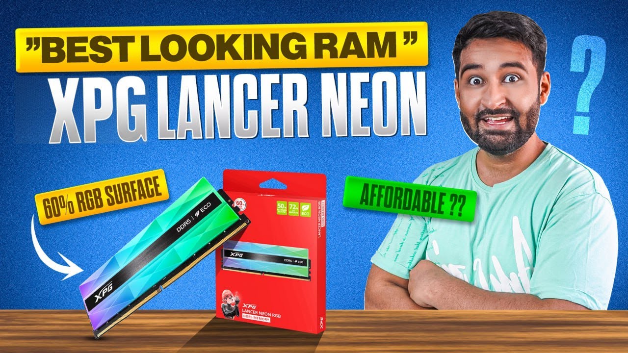 This DDR5 RAM Surprised Me! XPG LANCER NEON RGB Review & Benchmarks