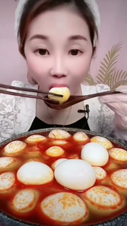 Girl Eats Eggs - Cewek makan telur - TIKTOK VIRAL 2022 #shorts #viral #kamunanya
