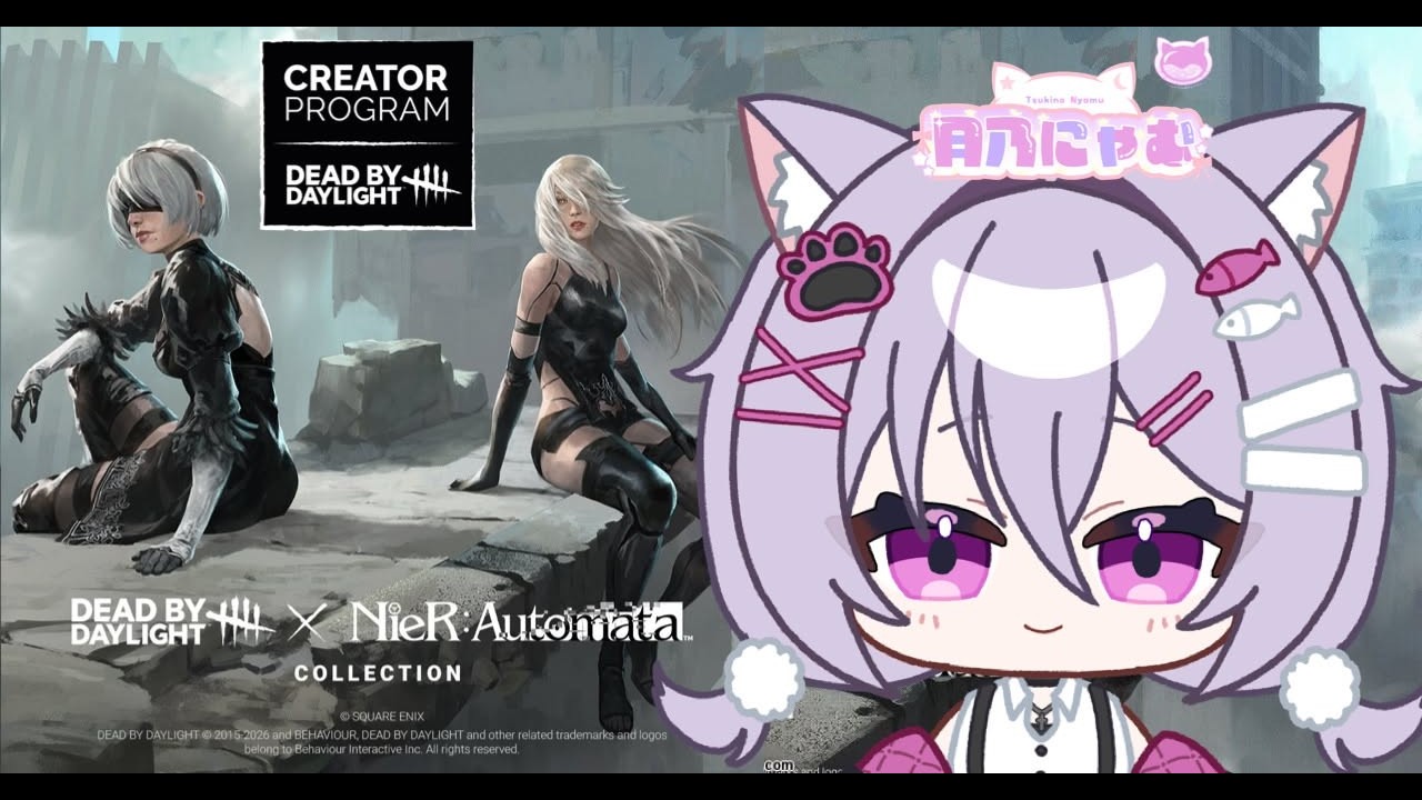 【#DBD配信】参加型🎀今週こそしっかり配信したい風邪っぴき系vtuber!DbD公認クリエイター🎀関西弁ねこ耳Vtuber【#dbd 】 #214