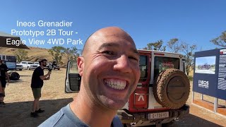 Ineos Grenadier Prototype 2B Tour - Eagle View 4WD Track - GearByMe with Kostas