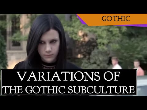 20 Different Types of Goth | TOP LIST & SPEEDPAINT