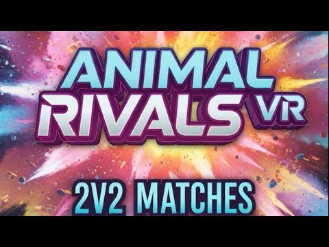 Background Animal Rivals 😱Animal Rivals VR - 2v2 Gameplay with My Duo - Hit Some Insane Shots 🔥🎯 ...